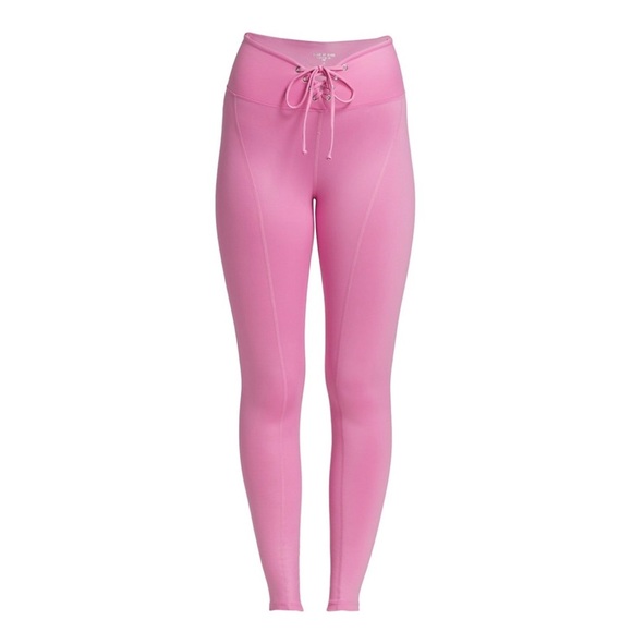 Year of Ours Pink Gloss Football Leggings Size Small $114 - Luxury Workout Pants - Picture 2 of 14